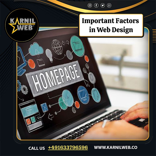 Important Factors in Web Design - karnilweb